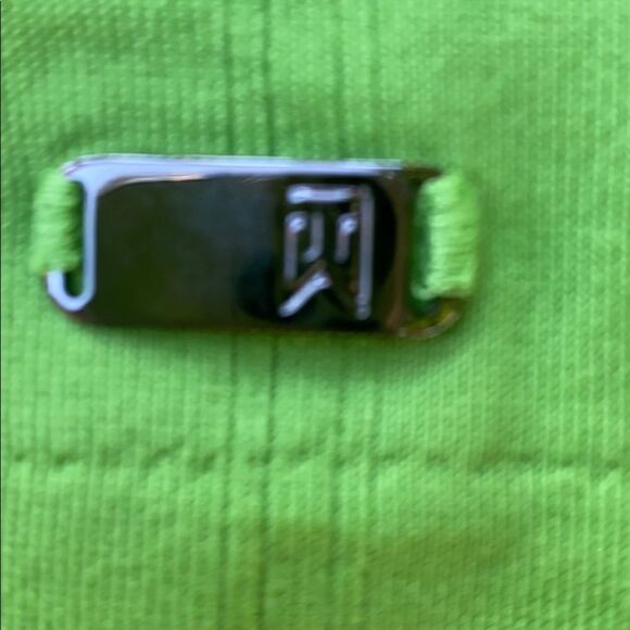 Nike Tiger Woods Athletic Collection Dri Fit Large Green Polo Shirt - Picture 6 of 8